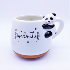Mug Panda cerámica, 400 ml.