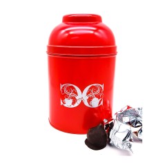 Comprar Lata con Bombones de higo al praliné y brandy, 16 unidades ... 2