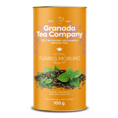 Comprar Té Tuareg Moruno con Hierbabuena 100 g - Sabor a Té ® Comprar Té Tuareg Moruno con Hierbabuena 100 g - Sabor a Té ®