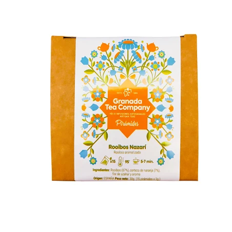 Pirámides Rooibos Nazarí 15 unidades