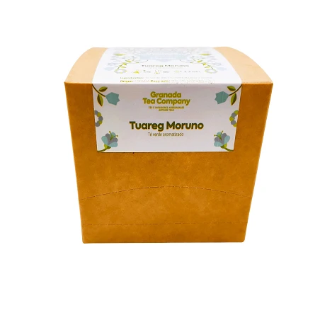 Comprar Pirámides Té Moruno con Hierbabuena 15 unidades - Sabor a Té ®