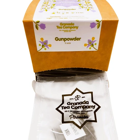 Comprar Pirámides Té Moruno con Hierbabuena 15 unidades - Sabor a Té ®