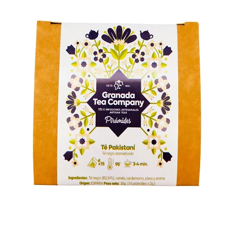 Pirámides Té Pakistaní 15 unidades