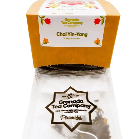 Comprar Pirámides Té Chai Yin Yang 15 unidades - Sabor a Té ®