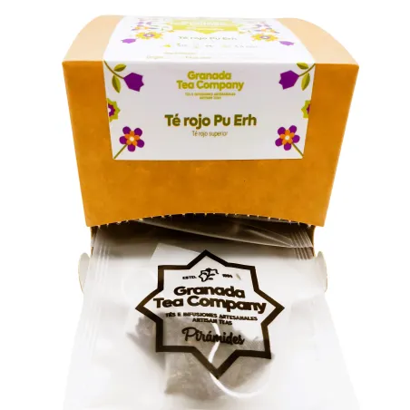 Comprar Pirámides Té Rojo Pu Erh 15 unidades - Sabor a Té ®