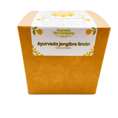 Comprar Pirámides Infusión Jengibre Limón 15 unidades - Sabor a Té ®