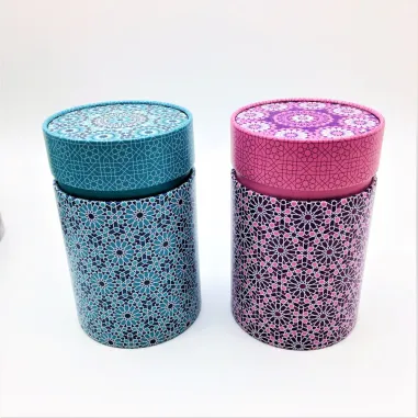 Comprar Duo Lata Redonda Andalucía 150 g. Azul y Rosa - Sabor a Té ®