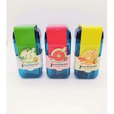 Botellas zumos 290 ml. Amarilla