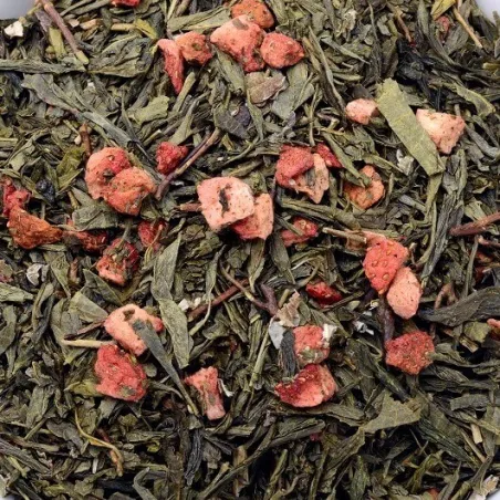 Té Champán con Fresas