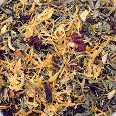 Té Sencha Desteinado Zumo de Naranja
